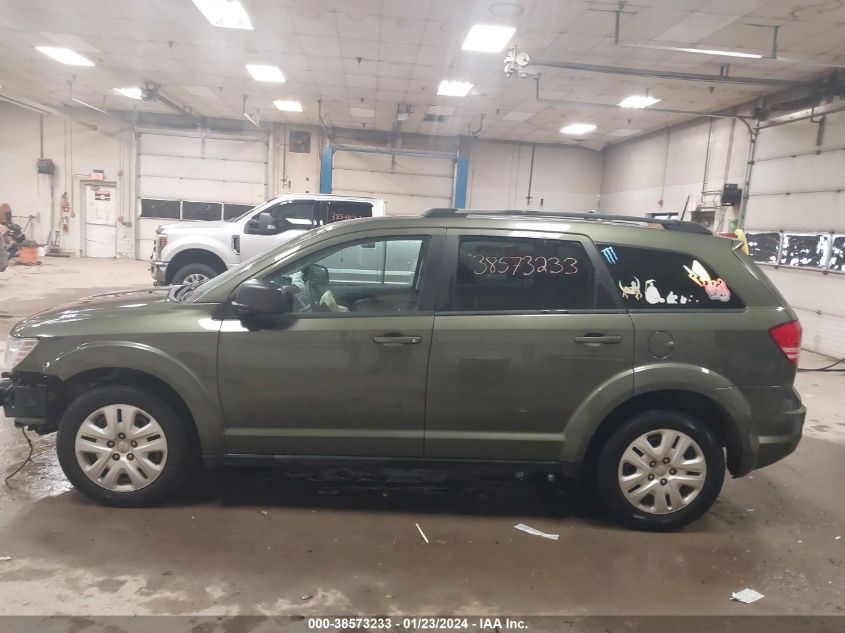 2018 Dodge Journey Se VIN: 3C4PDCAB8JT448382 Lot: 38573233