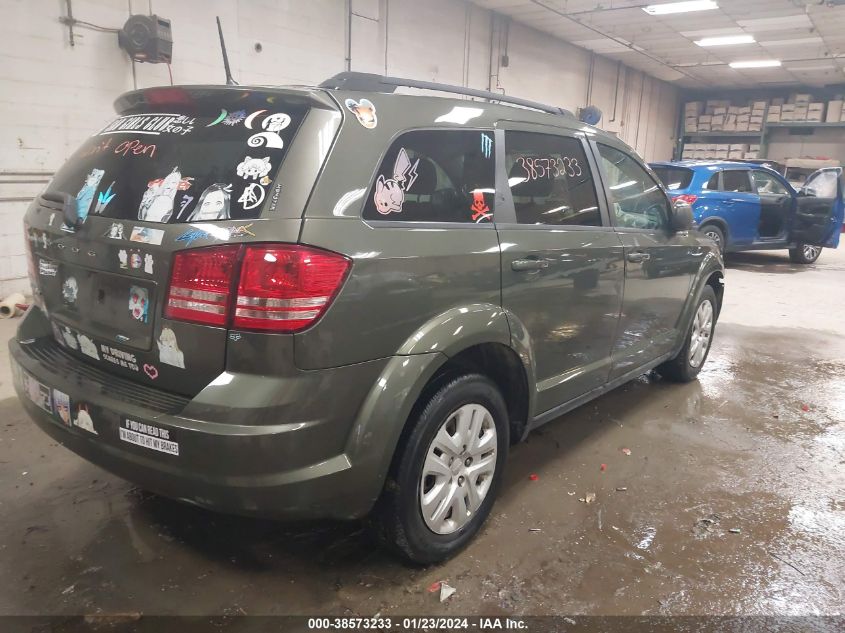 2018 Dodge Journey Se VIN: 3C4PDCAB8JT448382 Lot: 38573233