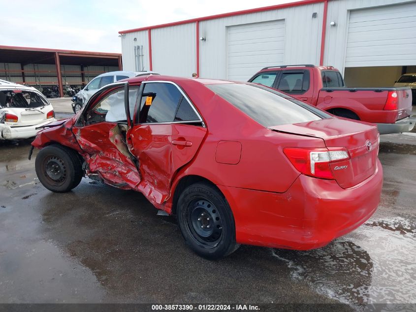 4T4BF1FK5CR265761 2012 Toyota Camry Le