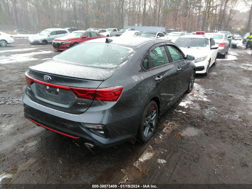 2021 Kia Forte Gt-Line VIN: 3KPF34AD1ME391456 Lot: 38573409