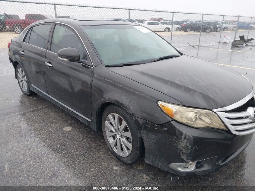 2011 Toyota Avalon Limited VIN: 4T1BK3DB2BU376920 Lot: 38573486