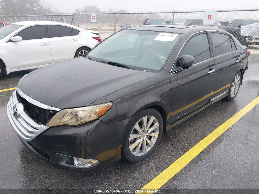 2011 Toyota Avalon Limited VIN: 4T1BK3DB2BU376920 Lot: 38573486