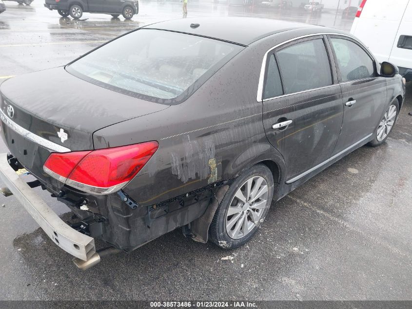 2011 Toyota Avalon Limited VIN: 4T1BK3DB2BU376920 Lot: 38573486