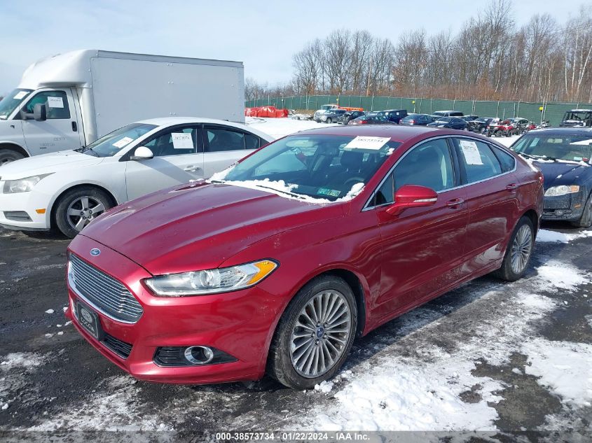 3FA6P0D9XER168532 2014 Ford Fusion Titanium