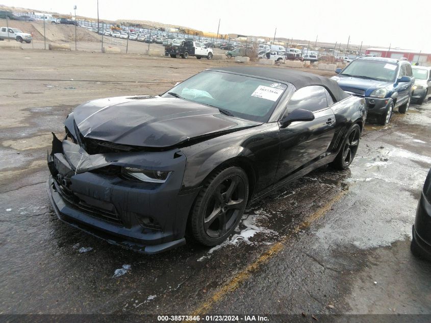 2014 Chevrolet Camaro 1Lt VIN: 2G1FB3D37E9311005 Lot: 38573846