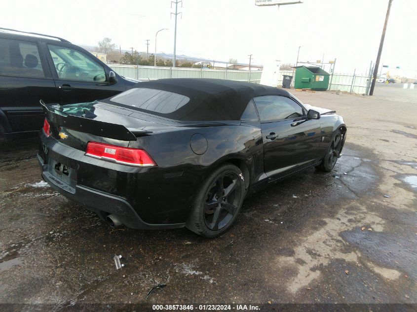 2014 Chevrolet Camaro 1Lt VIN: 2G1FB3D37E9311005 Lot: 38573846