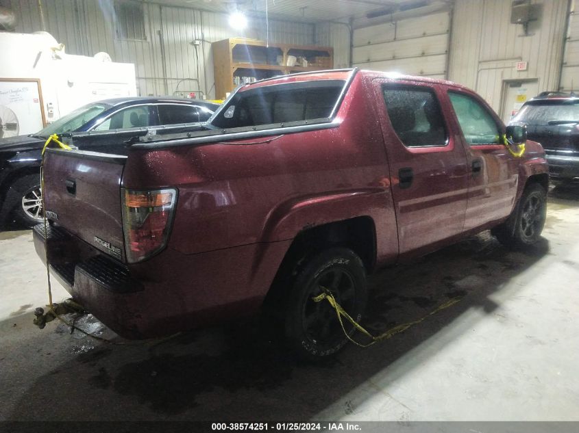 2006 Honda Ridgeline Rt VIN: 2HJYK16236H549316 Lot: 38574251