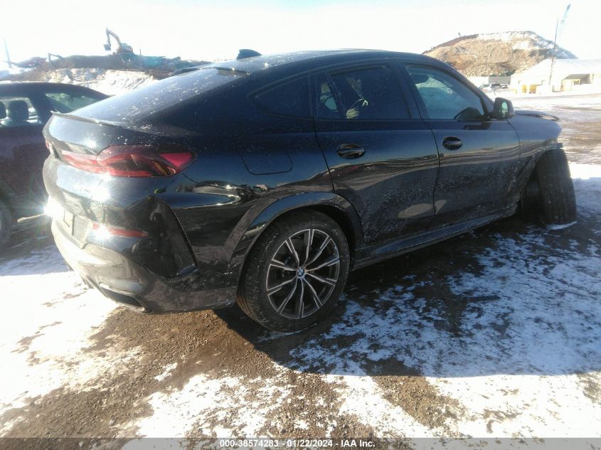 VIN 5UXCY6C09M9G80536 2021 BMW X6, Xdrive40I no.4