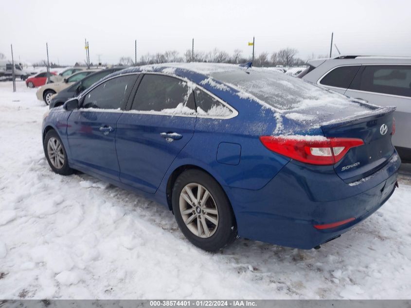 2017 Hyundai Sonata VIN: 5NPE24AF8HH549244 Lot: 38574401