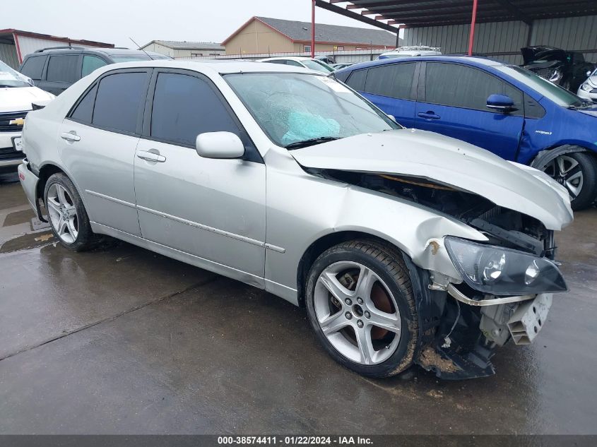 2001 Lexus Is 300 Base (A5) VIN: JTHBD182610031357 Lot: 38574411