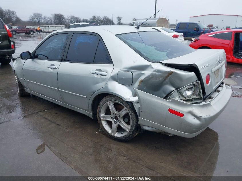 2001 Lexus Is 300 Base (A5) VIN: JTHBD182610031357 Lot: 38574411