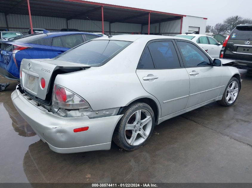 2001 Lexus Is 300 Base (A5) VIN: JTHBD182610031357 Lot: 38574411