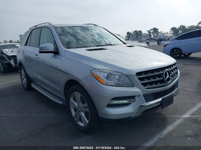 2012 Mercedes-Benz Ml 350 4Matic VIN: 4JGDA5HB7CA021584 Lot: 38574435