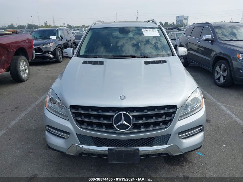 2012 Mercedes-Benz Ml 350 4Matic VIN: 4JGDA5HB7CA021584 Lot: 38574435