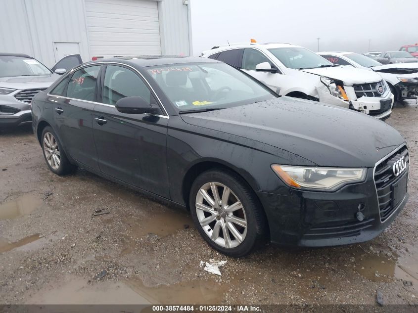 2013 Audi A6 2.0T Premium VIN: WAUGFAFC7DN017274 Lot: 38574484