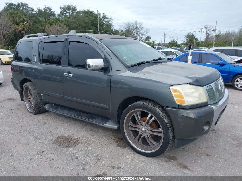 2004 Nissan Pathfinder Armada Se VIN: 5N1AA08A94N717399 Lot: 38574489