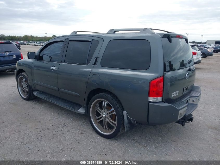 2004 Nissan Pathfinder Armada Se VIN: 5N1AA08A94N717399 Lot: 38574489