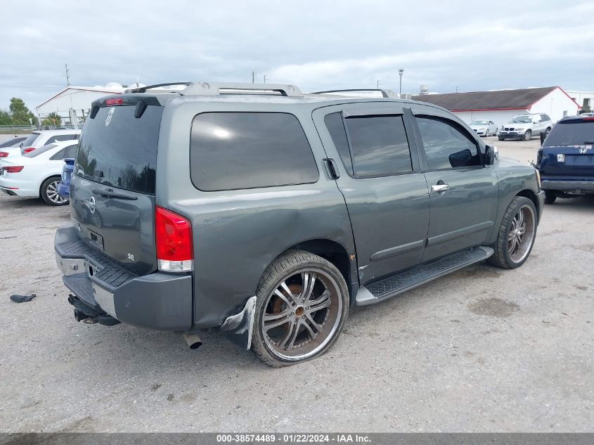 2004 Nissan Pathfinder Armada Se VIN: 5N1AA08A94N717399 Lot: 38574489