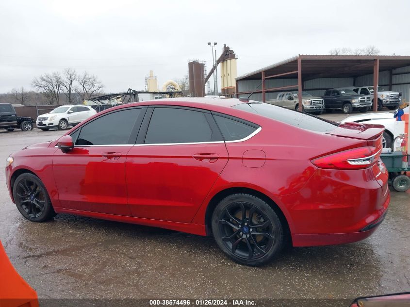 2018 Ford Fusion S VIN: 3FA6P0G73JR176587 Lot: 38574496