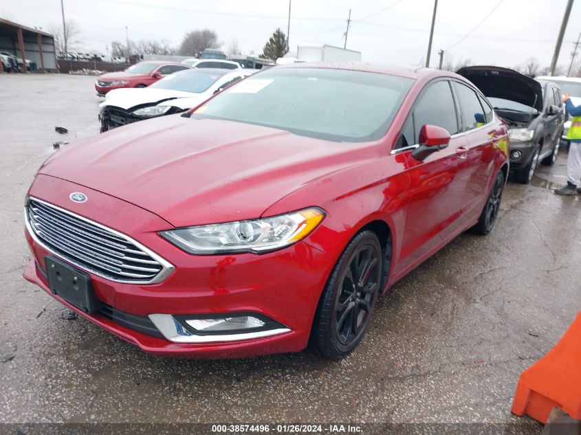 2018 Ford Fusion S VIN: 3FA6P0G73JR176587 Lot: 38574496