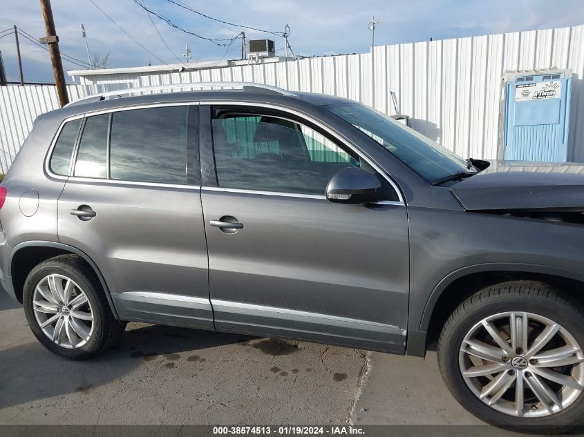 WVGAV7AX7DW544018 2013 Volkswagen Tiguan Se