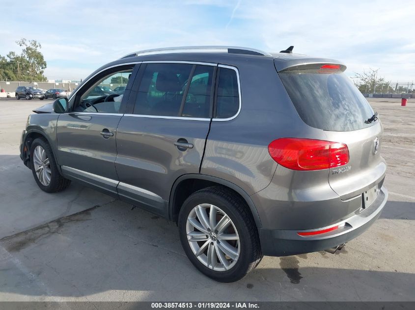 2013 Volkswagen Tiguan Se VIN: WVGAV7AX7DW544018 Lot: 38574513