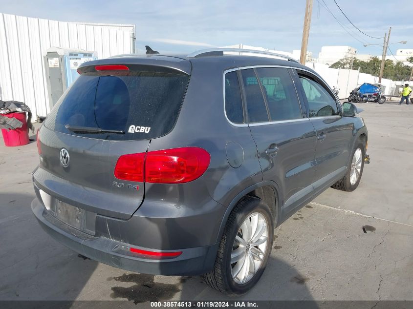 2013 Volkswagen Tiguan Se VIN: WVGAV7AX7DW544018 Lot: 38574513