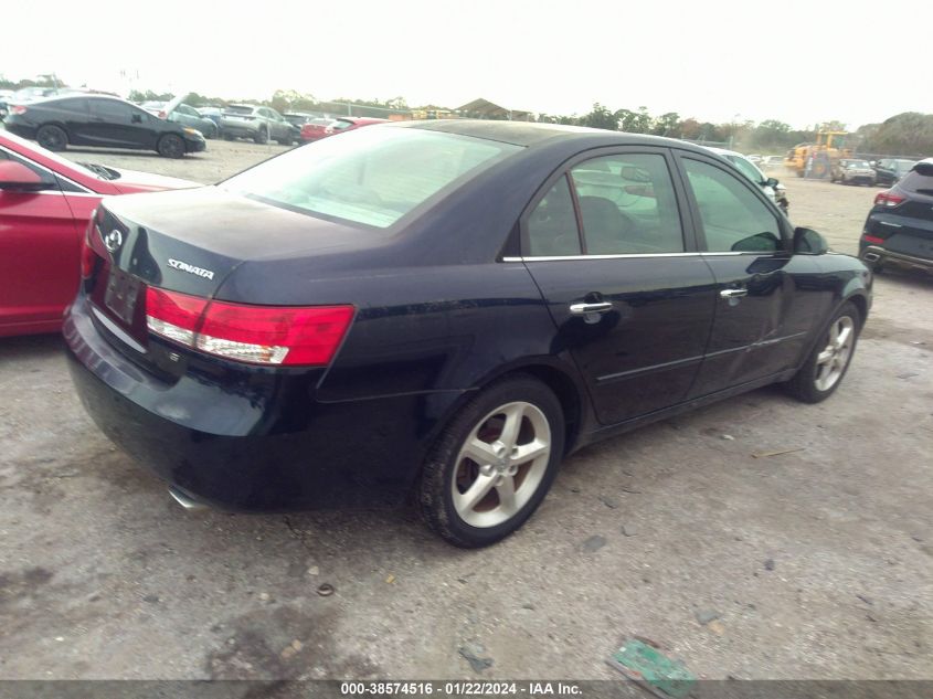 2006 Hyundai Sonata Gls V6/Lx V6 VIN: 5NPEU46F76H046739 Lot: 38574516