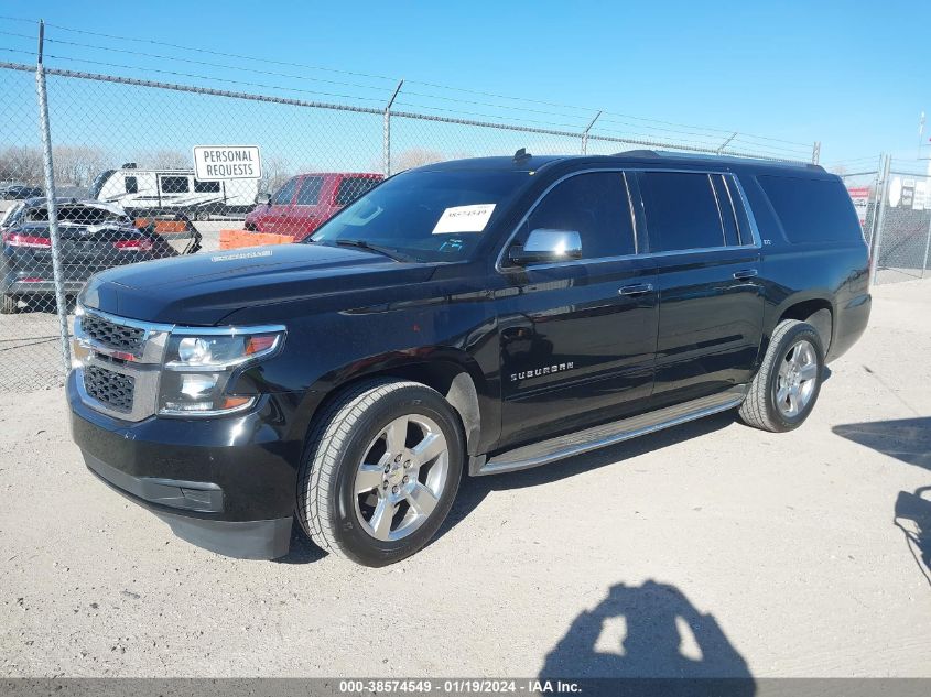 2015 Chevrolet Suburban 1500 Ltz VIN: 1GNSKKKC5FR266065 Lot: 38574549