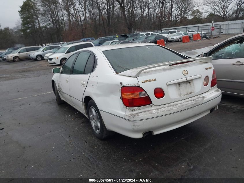 1998 Lexus Gs 300 VIN: JT8BD68S7W0041898 Lot: 38574561