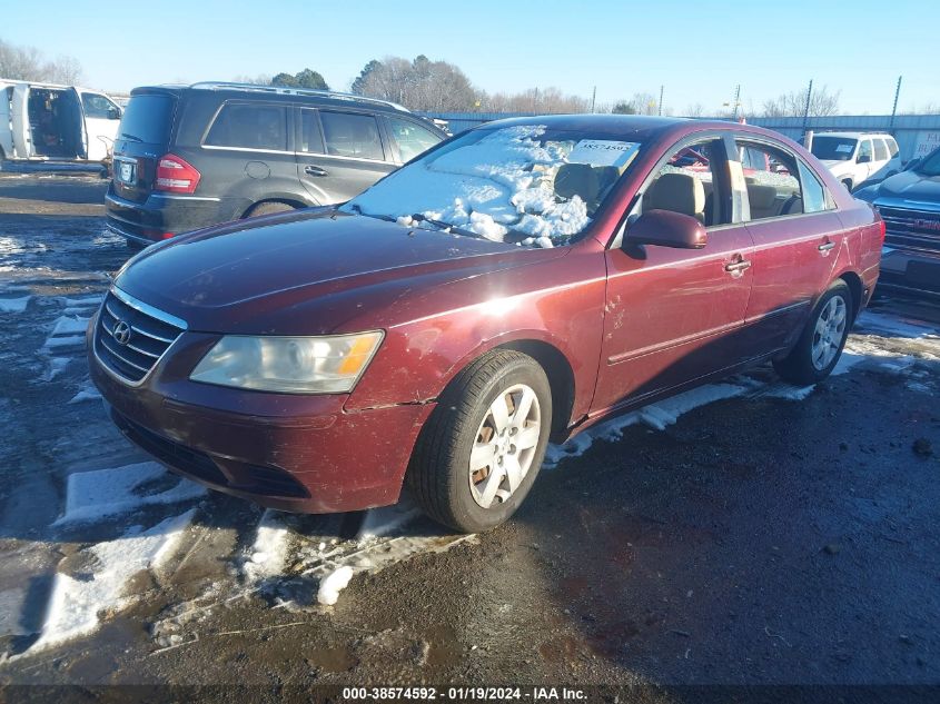 2009 Hyundai Sonata Gls VIN: 5NPET46C69H496184 Lot: 38980094