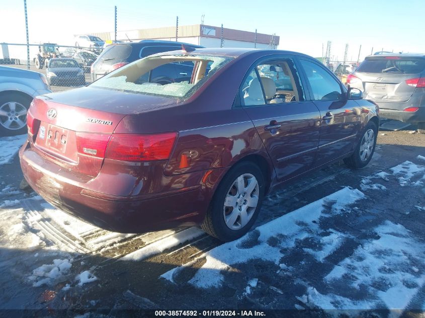 2009 Hyundai Sonata Gls VIN: 5NPET46C69H496184 Lot: 38980094