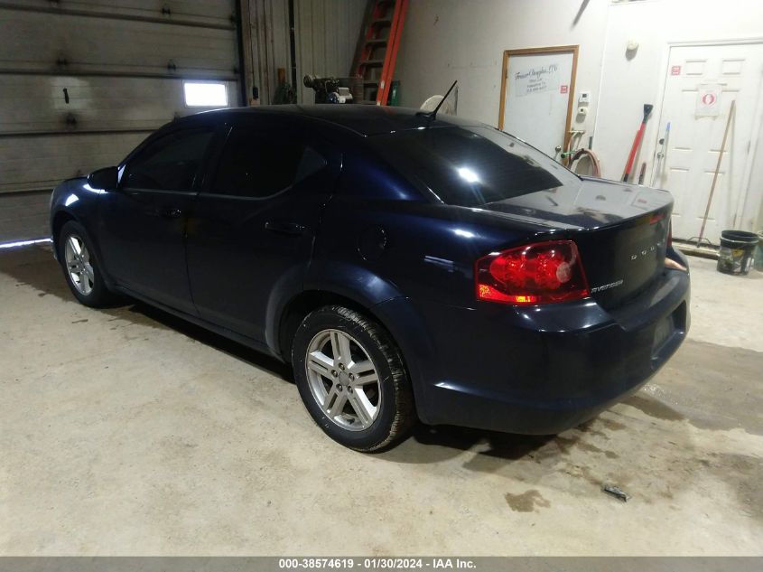 2012 Dodge Avenger Sxt VIN: 1C3CDZCBXCN137252 Lot: 38574619