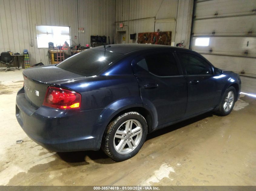 2012 Dodge Avenger Sxt VIN: 1C3CDZCBXCN137252 Lot: 38574619