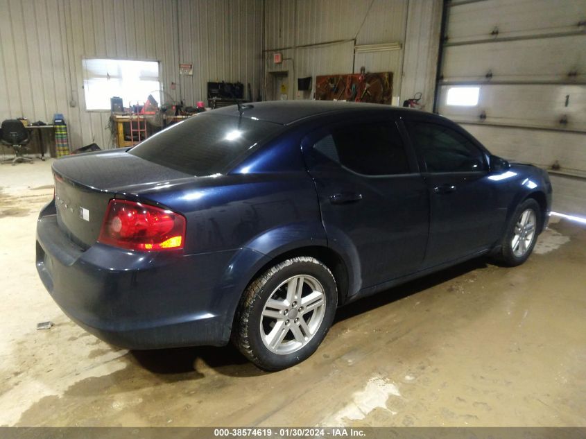 2012 Dodge Avenger Sxt VIN: 1C3CDZCBXCN137252 Lot: 38574619