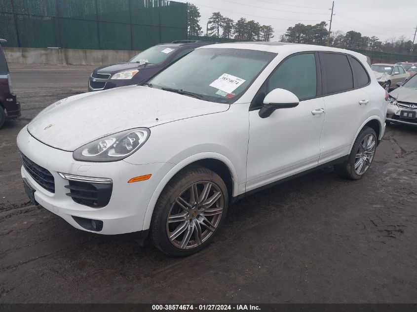 2018 Porsche Cayenne VIN: WP1AA2A28JKA03522 Lot: 38574674