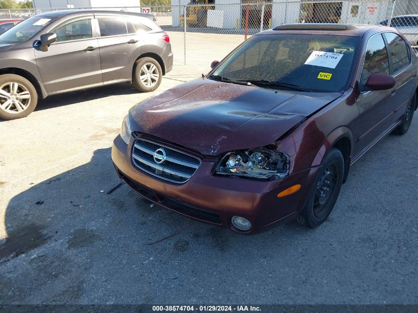 2002 Nissan Maxima Se VIN: JN1DA31D42T416025 Lot: 38574704