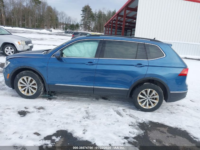 2018 Volkswagen Tiguan 2.0T Se/2.0T Sel VIN: 3VV2B7AX3JM114310 Lot: 38574754