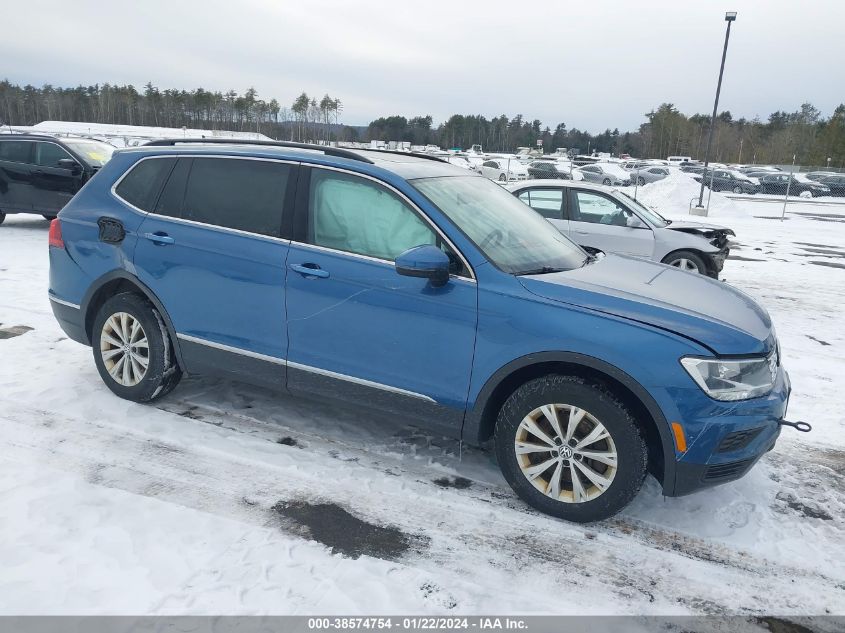 2018 Volkswagen Tiguan 2.0T Se/2.0T Sel VIN: 3VV2B7AX3JM114310 Lot: 38574754