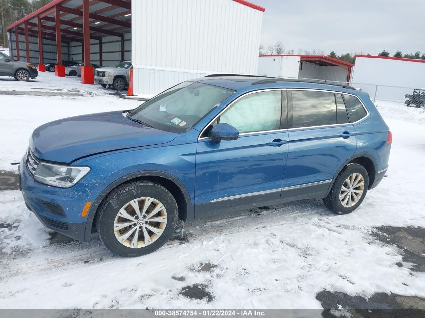 2018 Volkswagen Tiguan 2.0T Se/2.0T Sel VIN: 3VV2B7AX3JM114310 Lot: 38574754