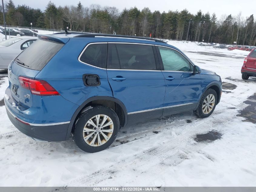 2018 Volkswagen Tiguan 2.0T Se/2.0T Sel VIN: 3VV2B7AX3JM114310 Lot: 38574754