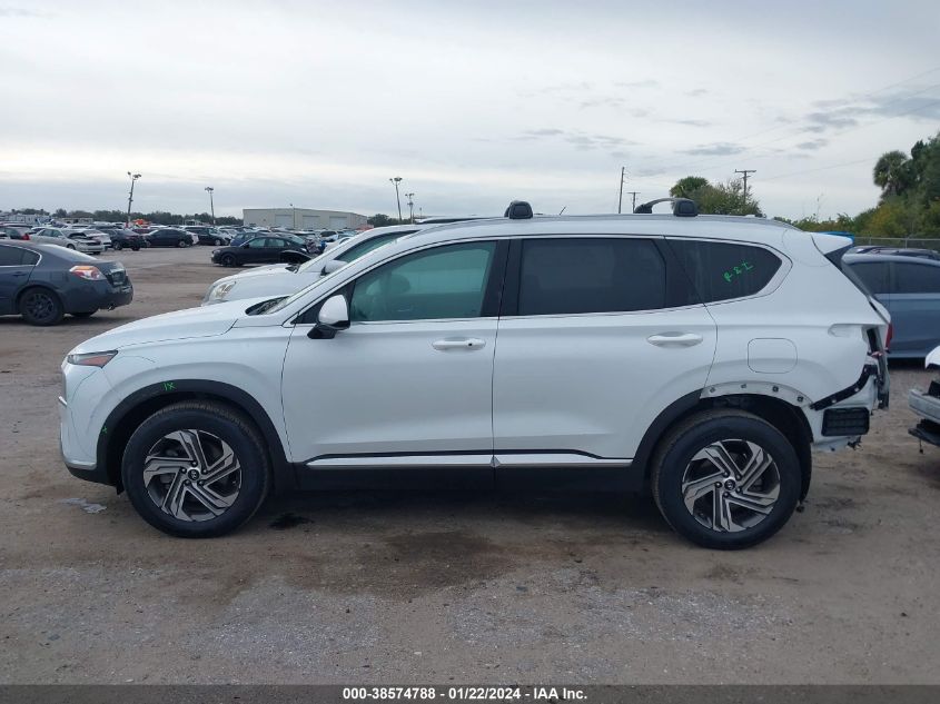 2022 Hyundai Santa Fe Sel VIN: 5NMS24AJ1NH475374 Lot: 38574788