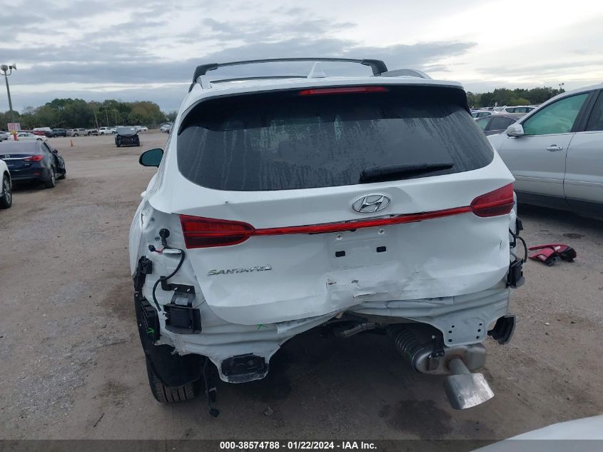 2022 Hyundai Santa Fe Sel VIN: 5NMS24AJ1NH475374 Lot: 38574788