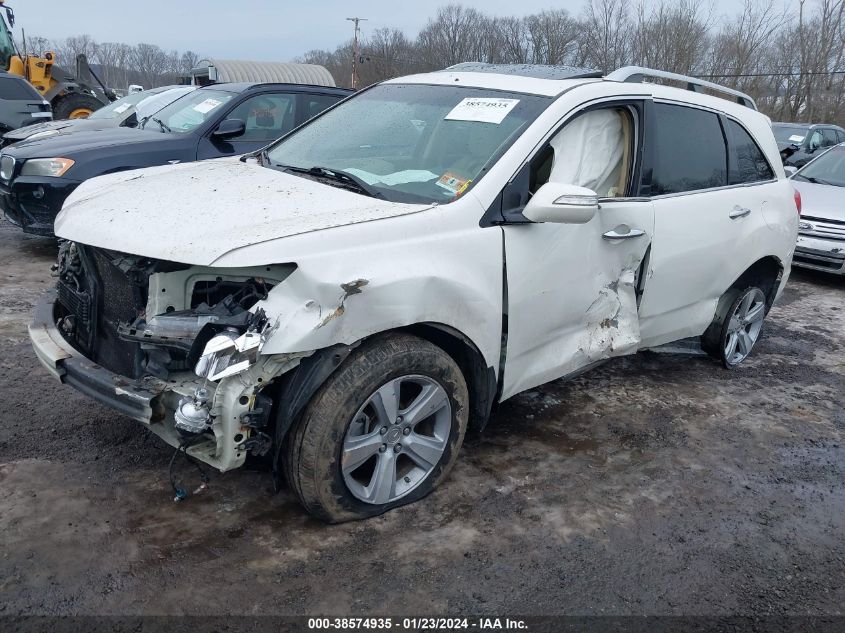 2010 Acura Mdx Technology Package VIN: 2HNYD2H66AH527818 Lot: 38574935