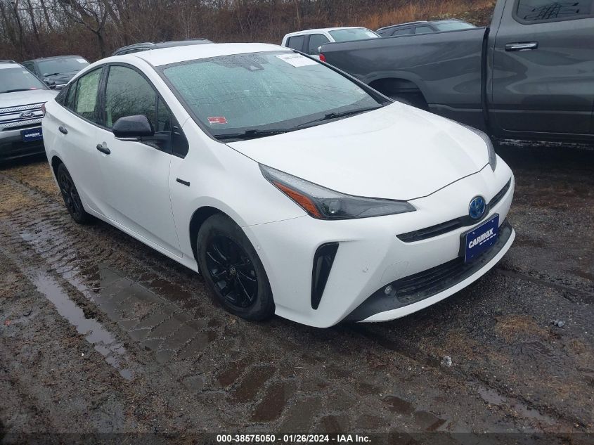 2022 Toyota Prius Nightshade Edition Awd-E VIN: JTDL9MFU3N3035383 Lot: 38575050