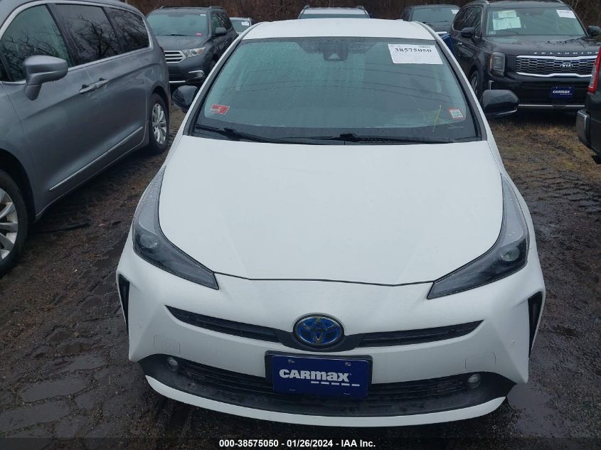 2022 Toyota Prius Nightshade Edition Awd-E VIN: JTDL9MFU3N3035383 Lot: 38575050