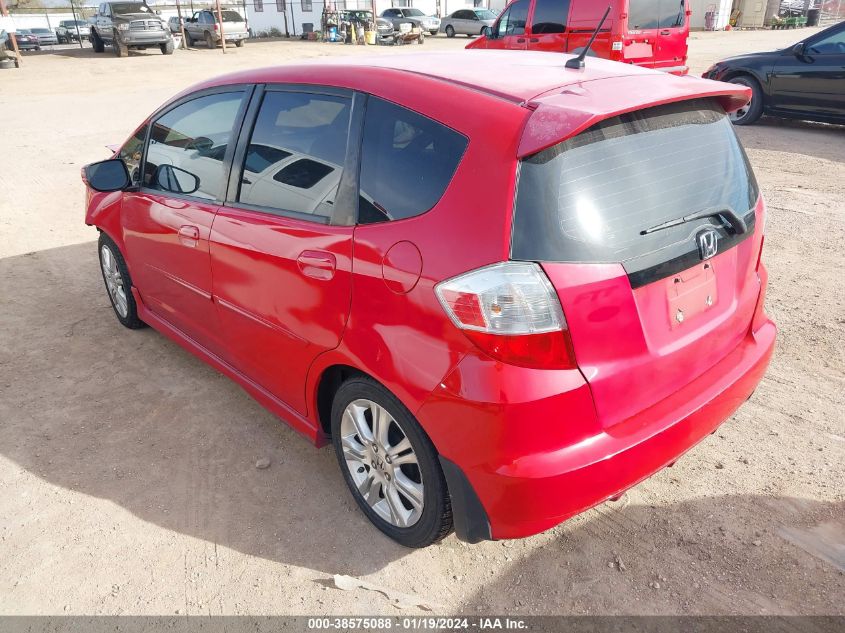 2009 Honda Fit Sport VIN: JHMGE88619S004842 Lot: 38575088