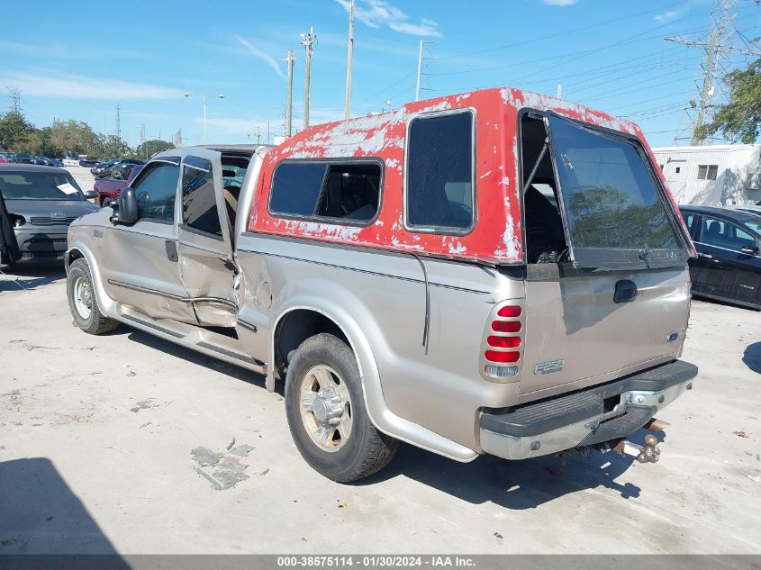 1999 Ford F-250 Lariat/Xl/Xlt VIN: 1FTNW20S5XEB80963 Lot: 38575114