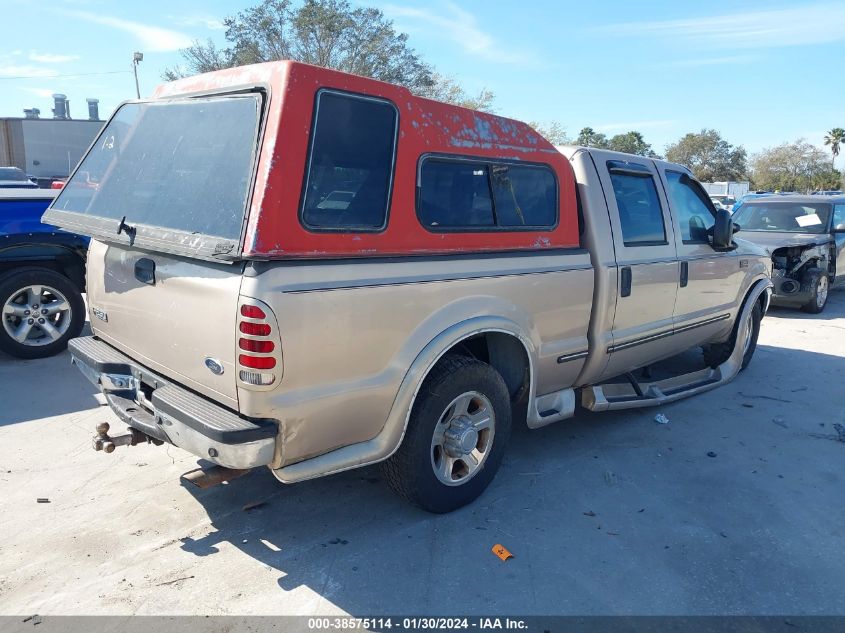 1999 Ford F-250 Lariat/Xl/Xlt VIN: 1FTNW20S5XEB80963 Lot: 38575114