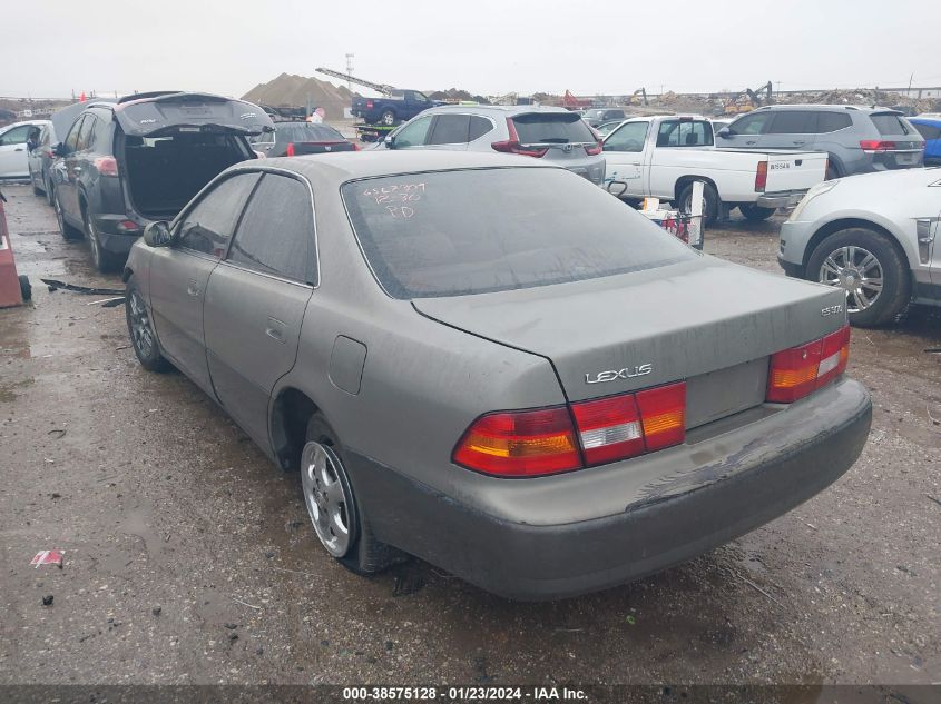 1998 Lexus Es 300 VIN: JT8BF28G9W5037692 Lot: 38575128